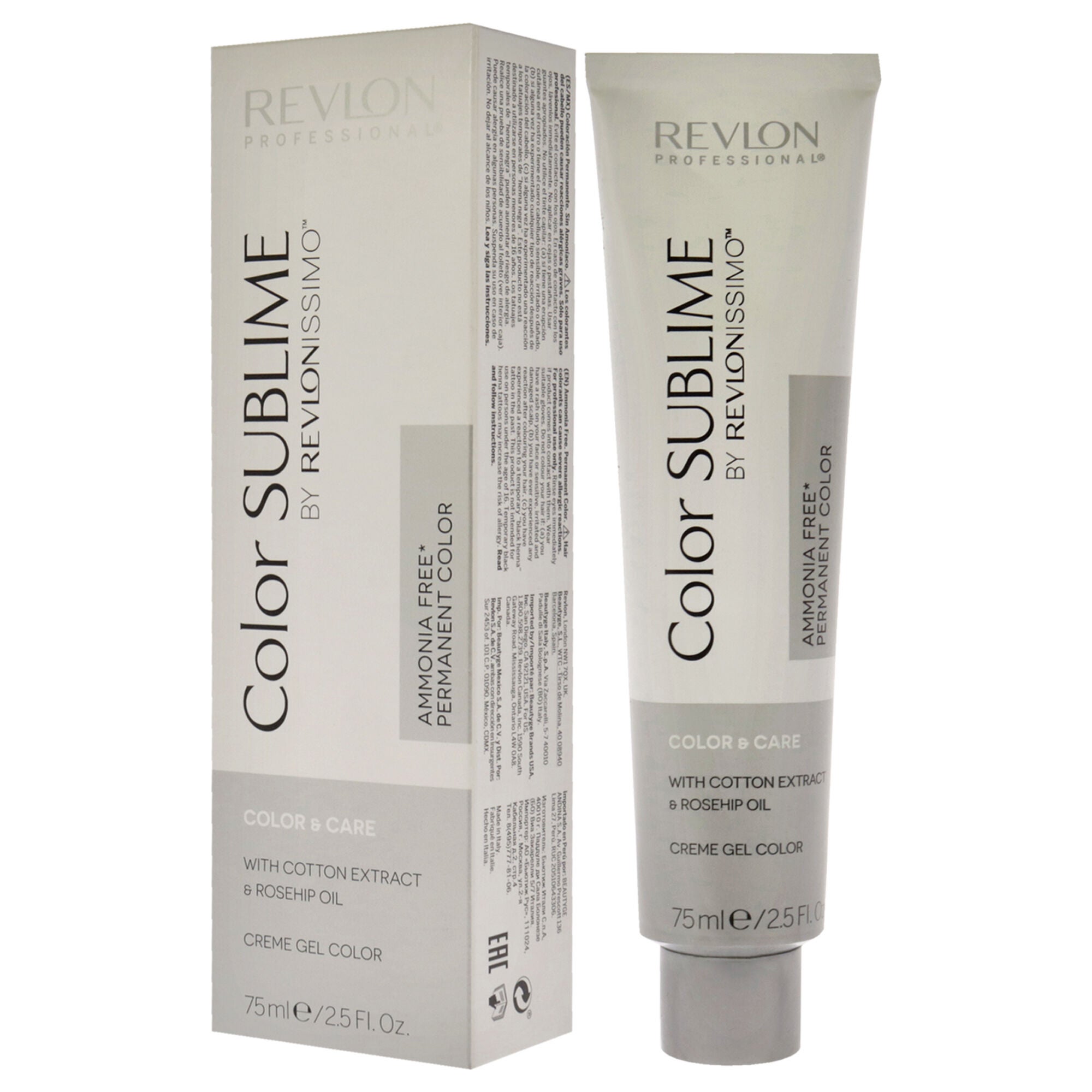 Revlonissimo Color Sublime - 5.1 Light Ash Brown by Revlon for Unisex - 2.5 oz Hair Color, See Description, alternate image number 2