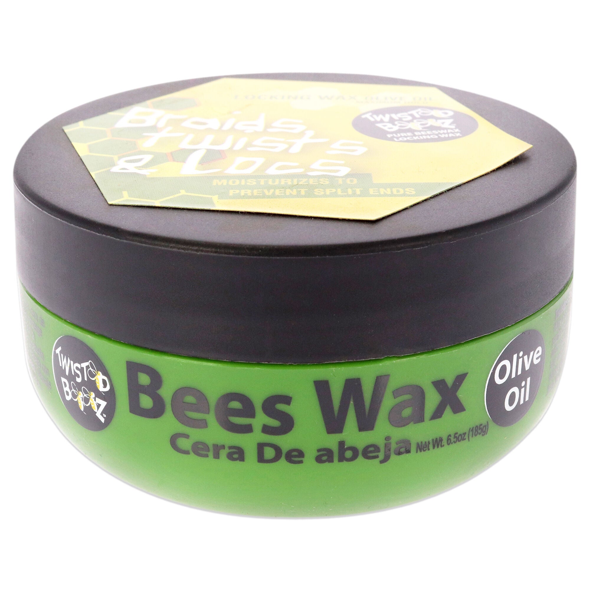 Twisted Bees Wax - Olive Oil by Ecoco for Unisex - 6.5 oz Wax, See Description, hi-res image number 0