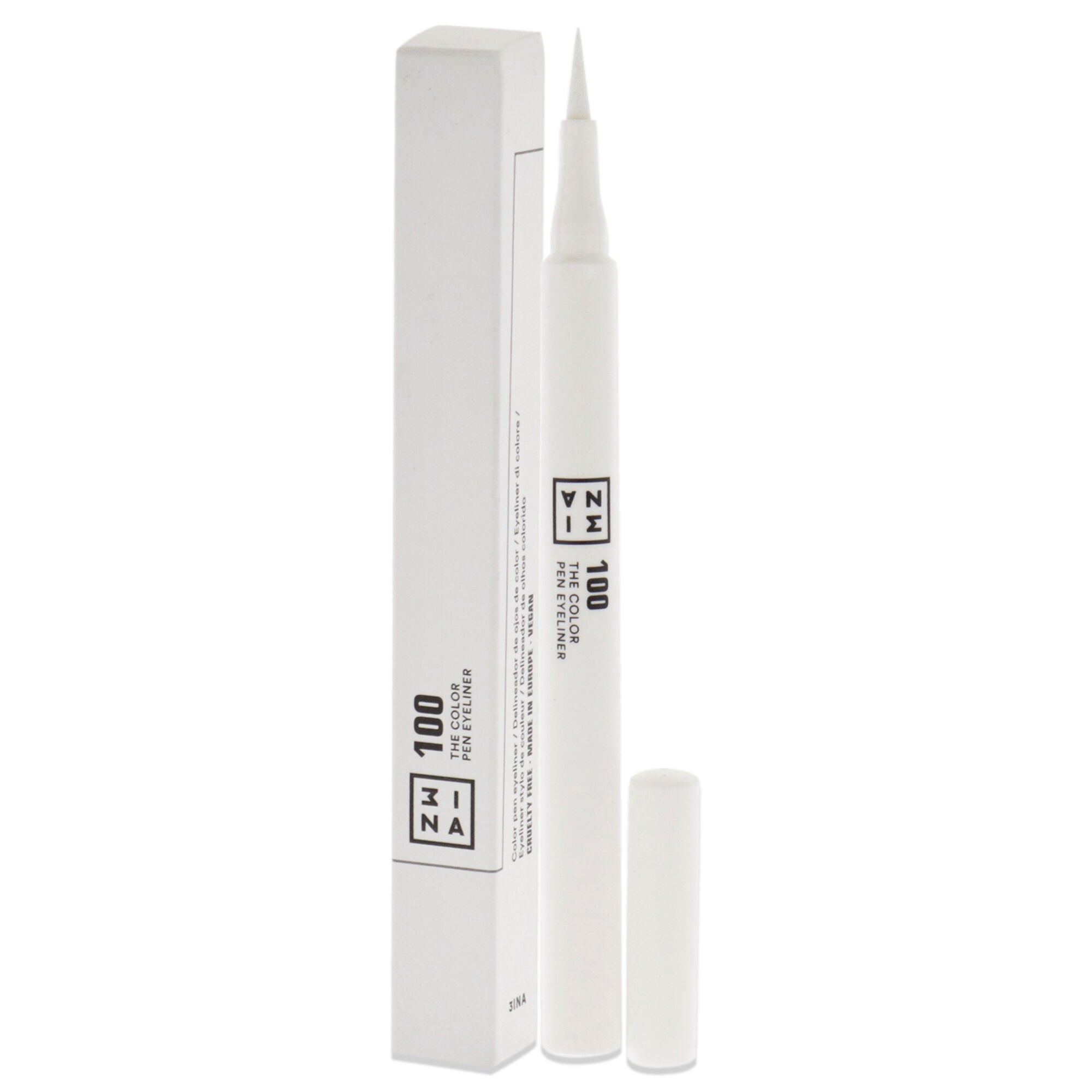 The Color Pen Eyeliner - 100 White by 3INA for Women - 0.034 oz Eyeliner, , alternate image number 7