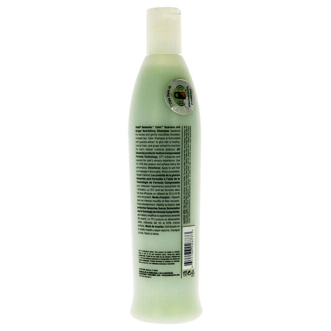 Sensories Calm Guarana and Ginger Nourishing Shampoo by Rusk for Unisex - 13.5 oz Shampoo, NA, alternate image number null