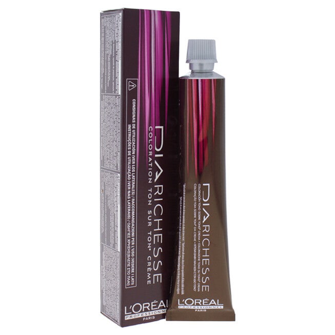 Dia Richesse - 5.54 Intense Mahogany by LOreal Professional for Unisex - 1.7 oz Hair Color, NA, hi-res image number null