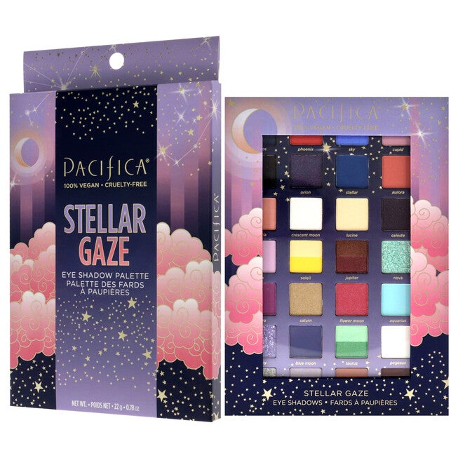 Eyeshadow Palette - Stellar Gaze by Pacifica for Women - 0.78 oz Eye Shadow, NA, alternate image number null