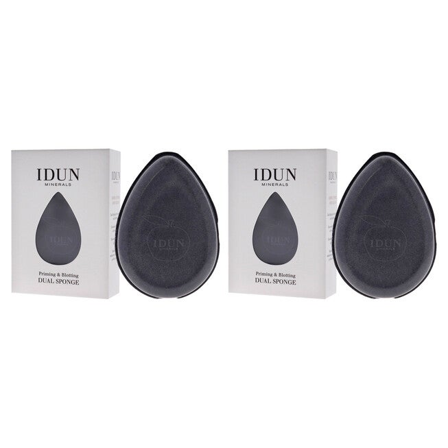 Primer and Blotting Dual Sponge - 049 by Idun Minerals for Women - 1 Pc Sponge - Pack of 2, NA, alternate image number null