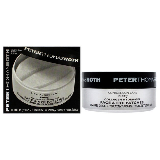 Firmx Collagen Hydragel Face Plus Eye Patches by Peter Thomas Roth for Unisex - 90 Pair Patches, NA, hi-res image number null