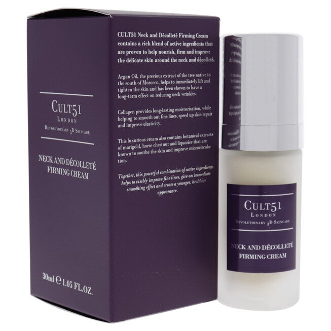 Neck and Decollete Firming Cream by Cult51 for Unisex - 1.05 oz Cream, NA, alternate image number null