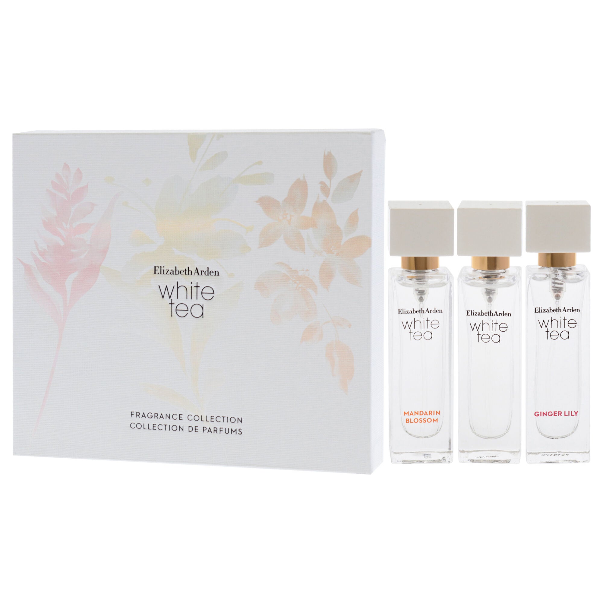 White Tea by Elizabeth Arden for Women - 3 Pc Mini Gift Set 10ml Ginger Lily EDT Spray, 10ml White Tea EDT Spray, 10ml Mandarin Blossom EDT Spray, See Description, alternate image number 3