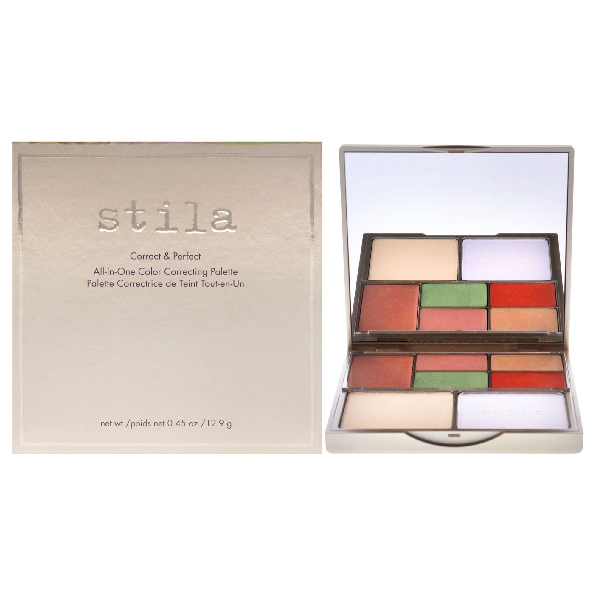 Correct and Perfect All-In-One Color Correcting Palette by Stila for Women - 0.45 oz Corrector, See Description, hi-res image number 0