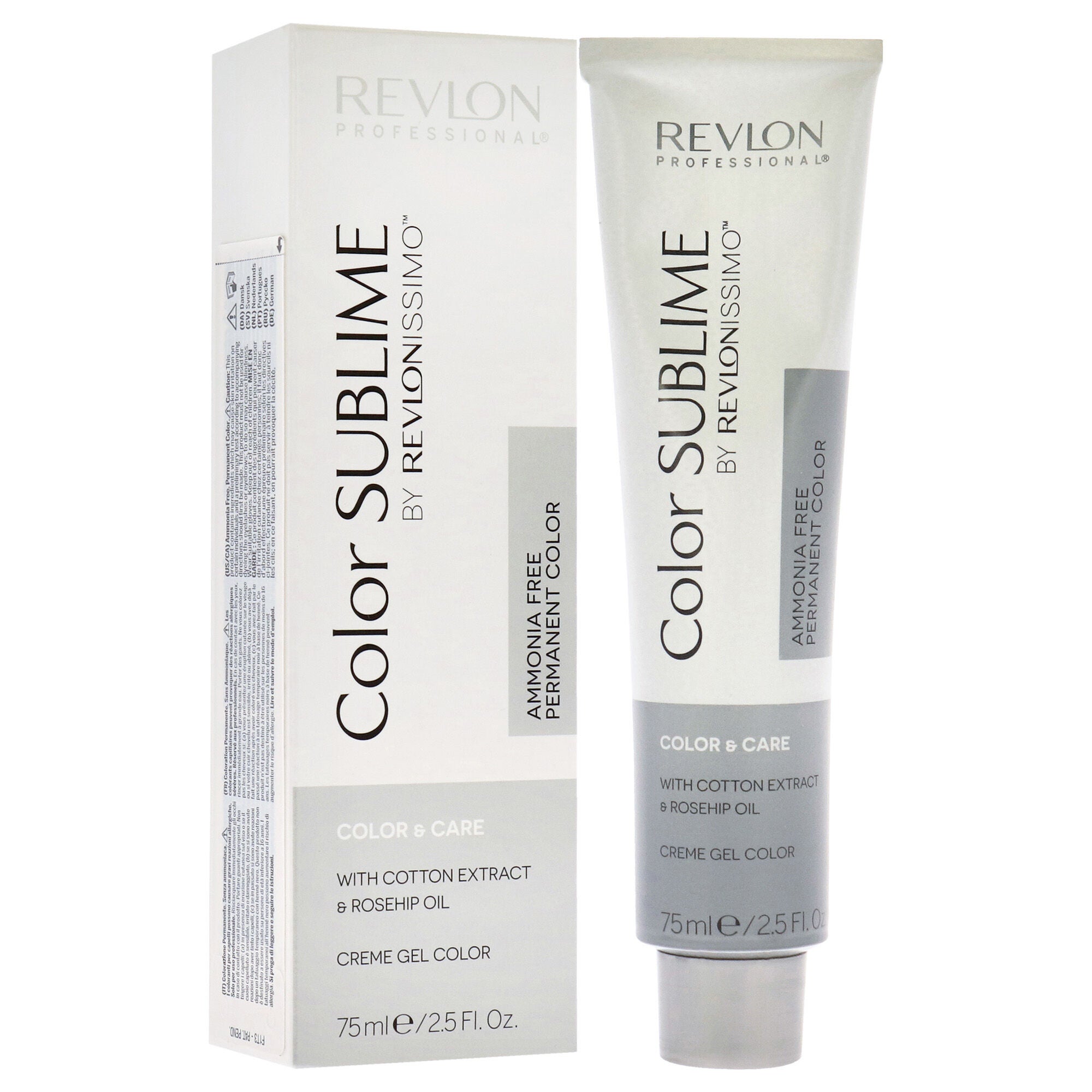 Revlonissimo Color Sublime - 6.40 Intense Dark Copper Blonde by Revlon for Unisex - 2.5 oz Hair Color, See Description, alternate image number 1