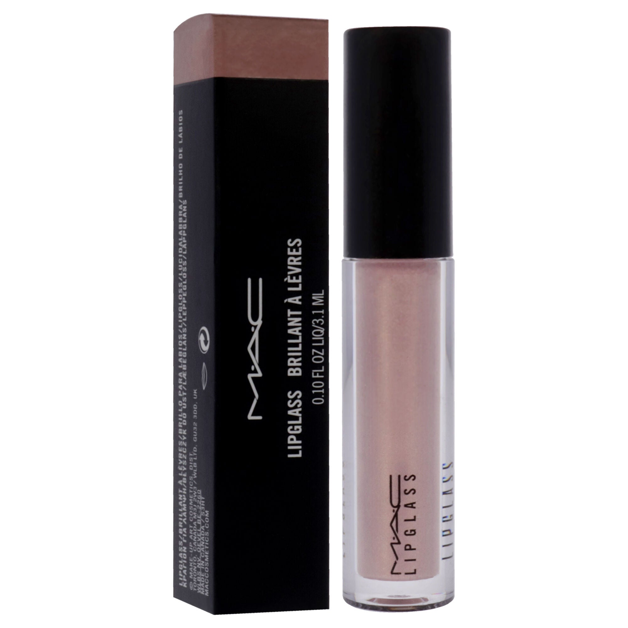 LipGlass Lip Gloss - Oyster Girl by MAC for Women - 0.10 oz Lip Gloss, See Description, alternate image number 1