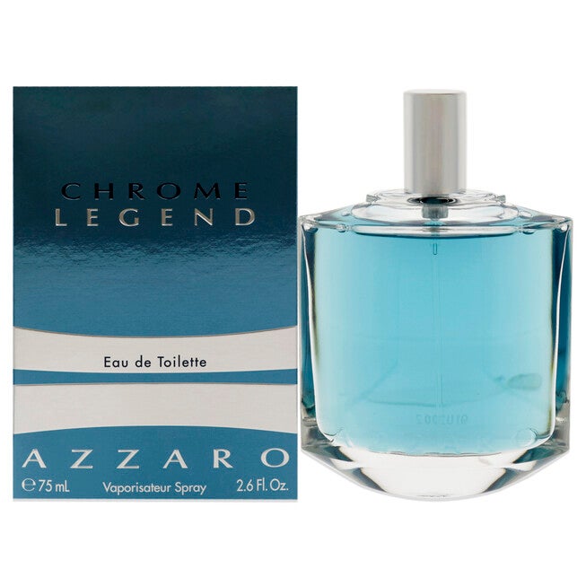 Chrome Legend by Azzaro for Men - 2.6 oz EDT Spray, , alternate image number null