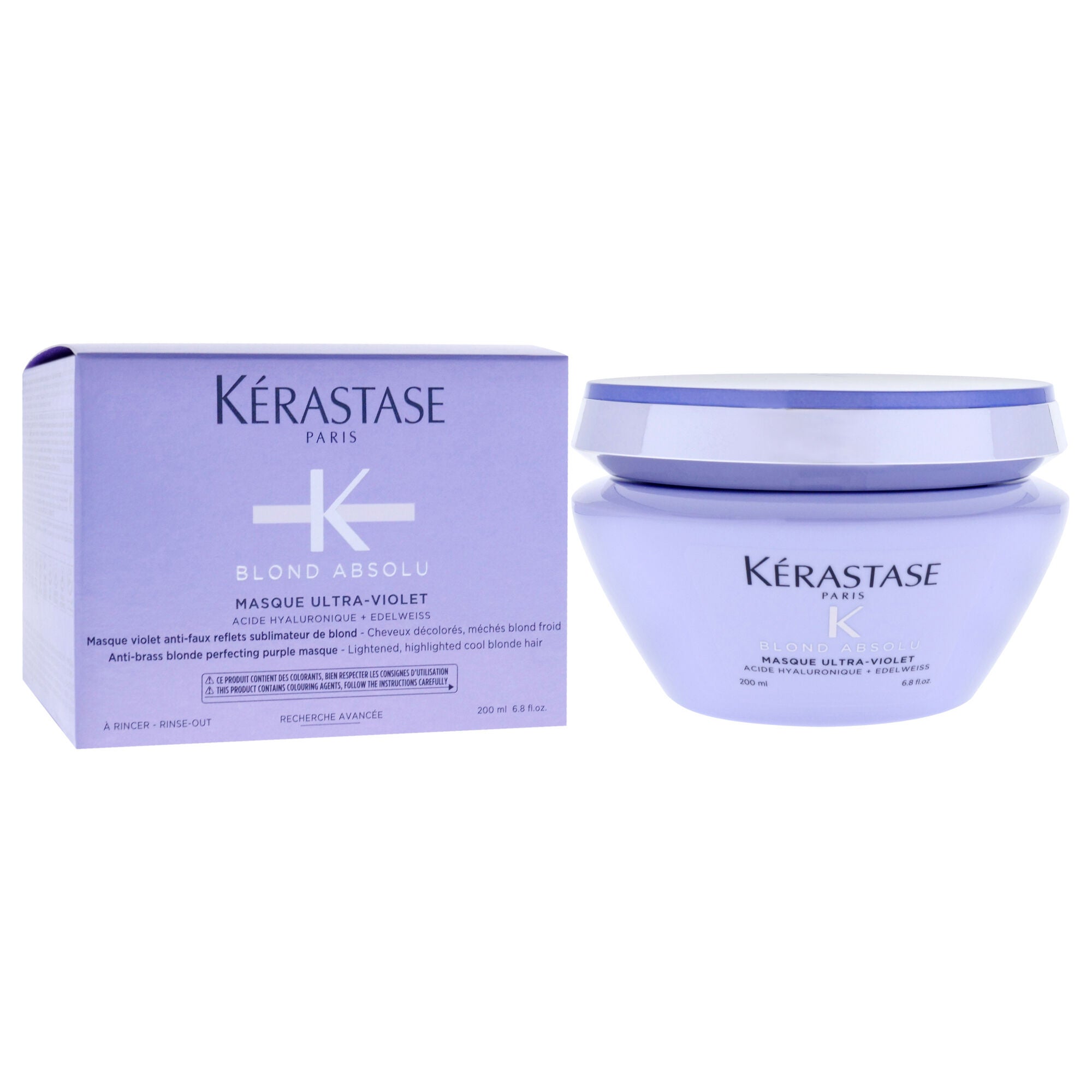 Blonde Absolu Ultra Violet Masque by Kerastase for Unisex - 6.8 oz Masque, , alternate image number 6