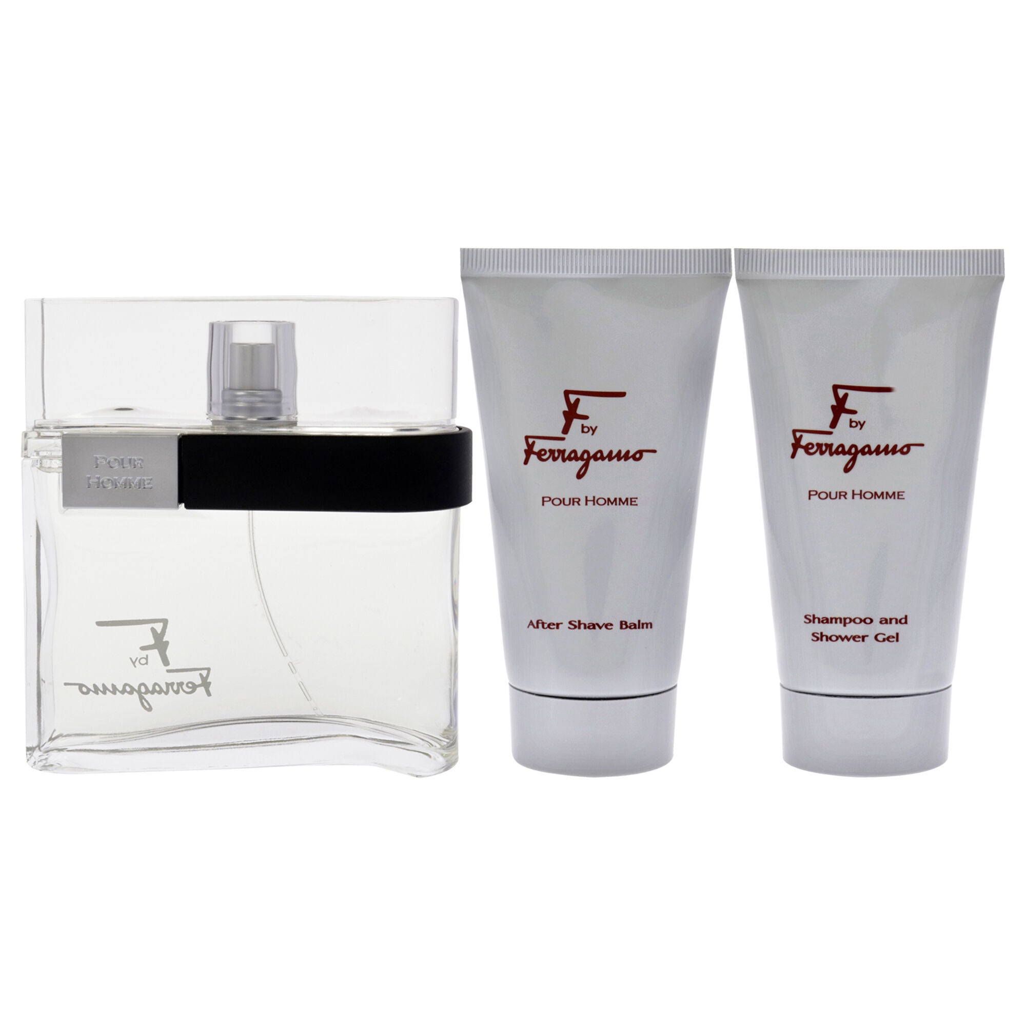 F by Salvatore Ferragamo for Men - 3 Pc Gift Set 3.4oz EDT Spray, 2.5oz Shower Gel, 2.5oz After Shave Balm, See Description, alternate image number 4