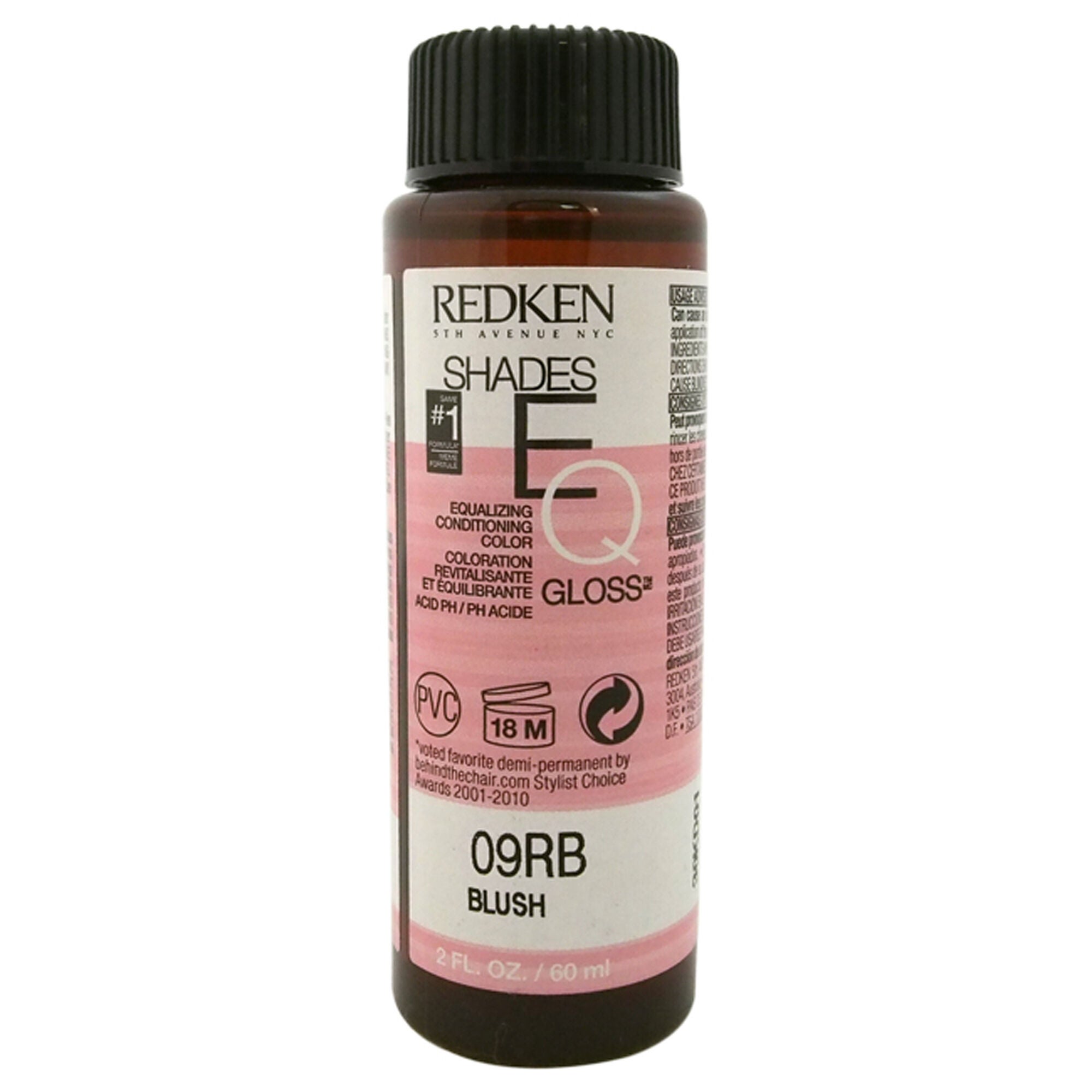 Shades EQ Color Gloss - 09RB Blush by Redken for Women - 2 oz Hair Color, See Description, hi-res image number 0