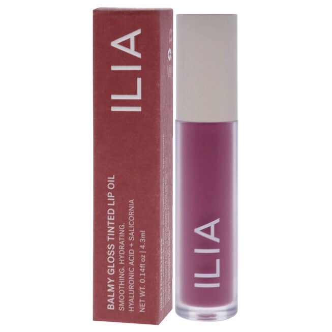 Balmy Gloss Tinted Lip Oil - Maybe Violet by ILIA Beauty for Women - 0.14 oz Lip Oil, NA, alternate image number null