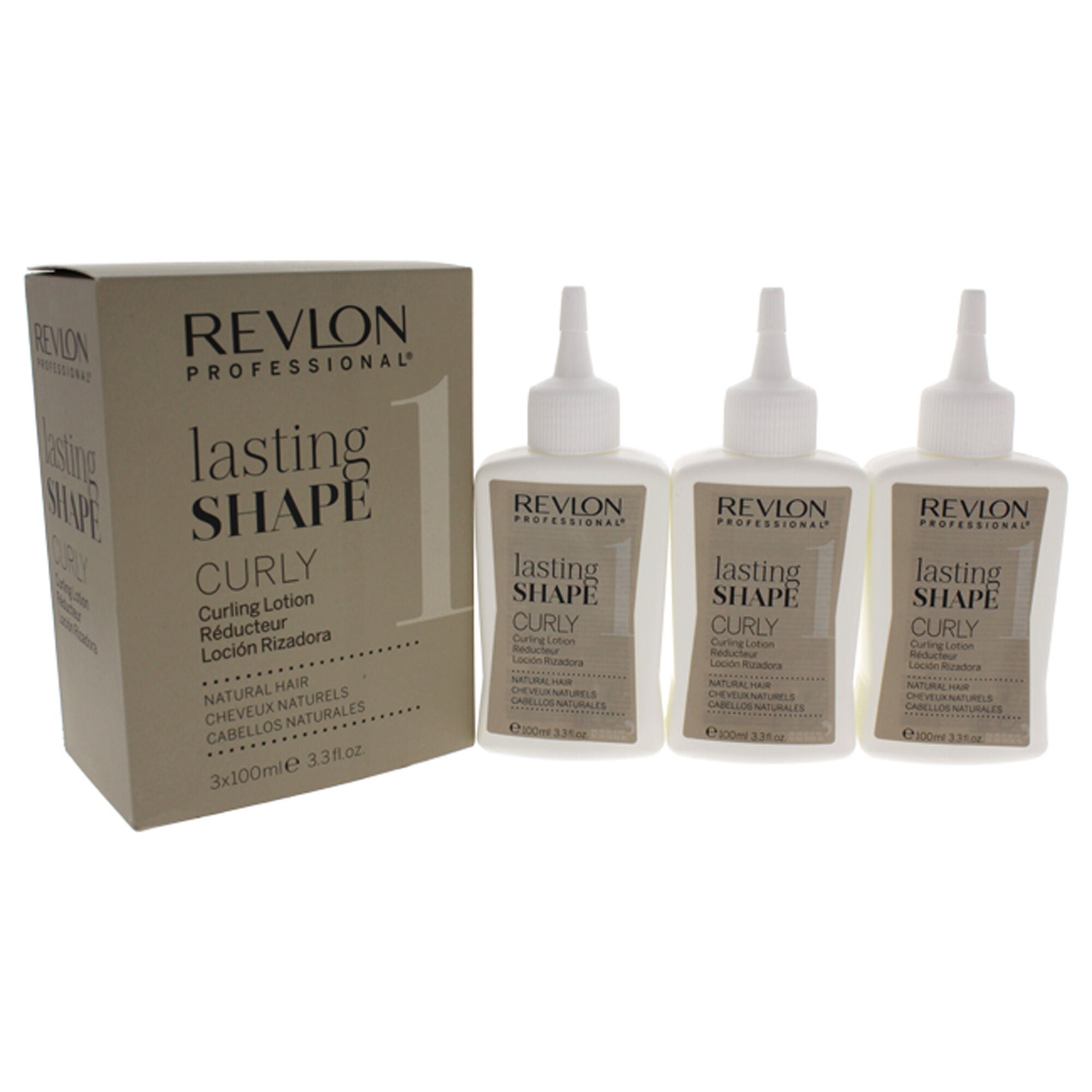 Lasting Shape Curly Natural Hair Lotion - 1 by Revlon for Unisex - 3 x 3.3 oz Lotion, , alternate image number 1