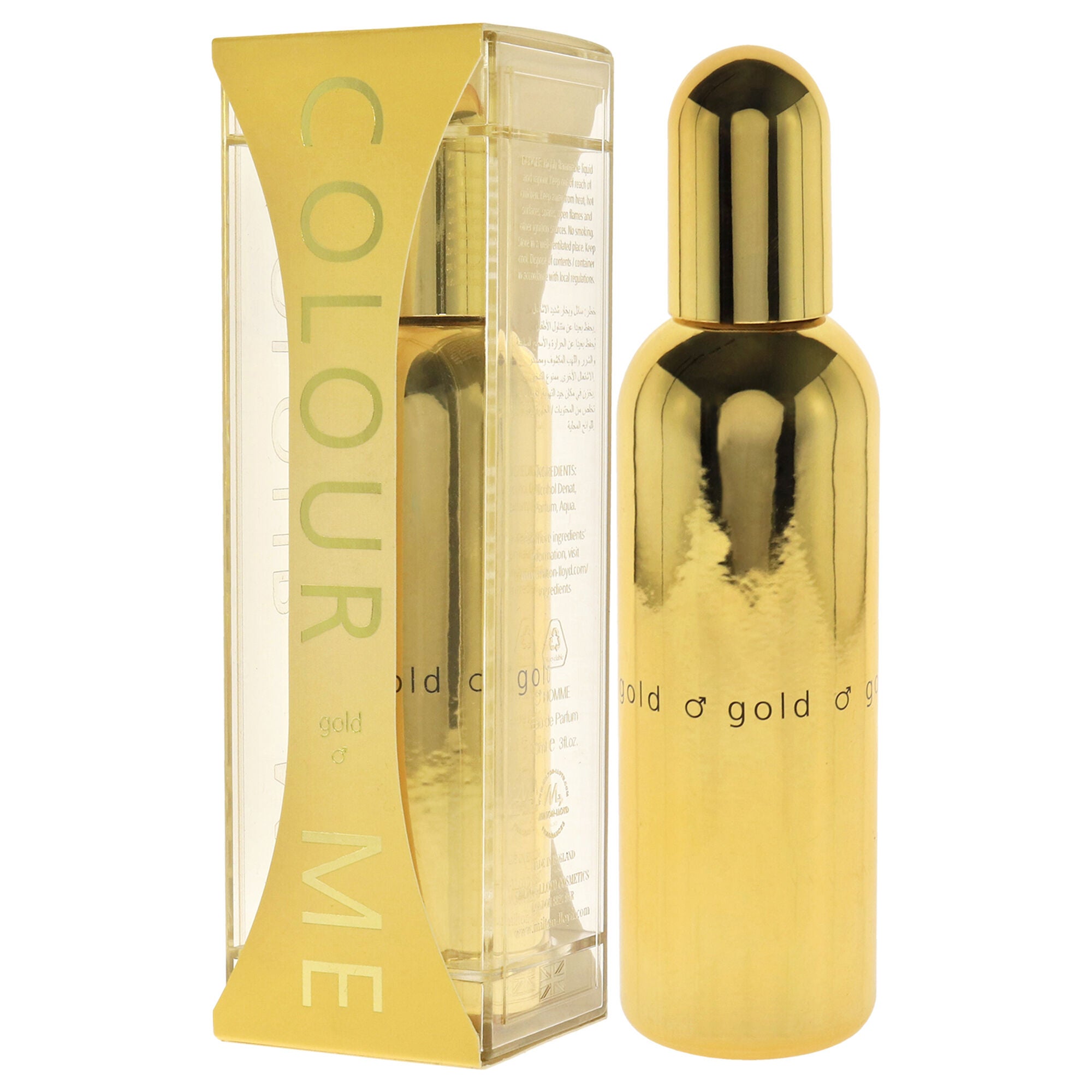 Colour Me Gold by Milton-Lloyd for Men - 3 oz EDP Spray, See Description, alternate image number 3
