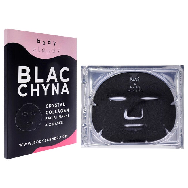 Crystal Collagen Facial Mask by BodyBlendz for Women - 4 Pc Mask, NA, alternate image number null