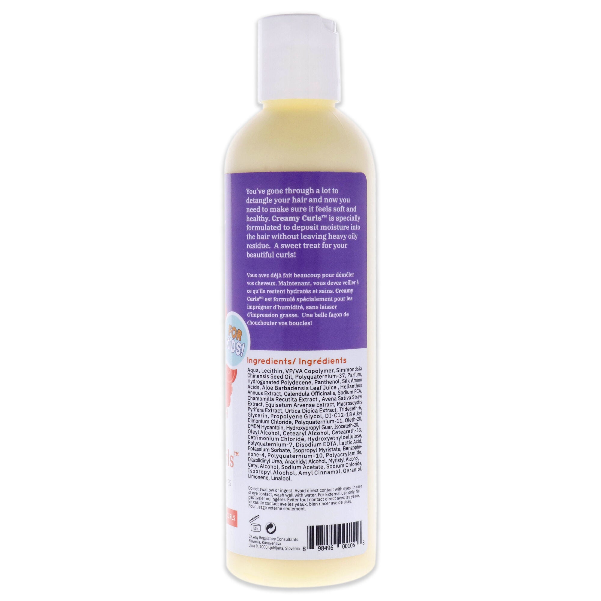 Kinder Curls Creamy Softens and Smothes by Curl Keeper for Unisex - 8 oz Detangler, See Description, alternate image number 1