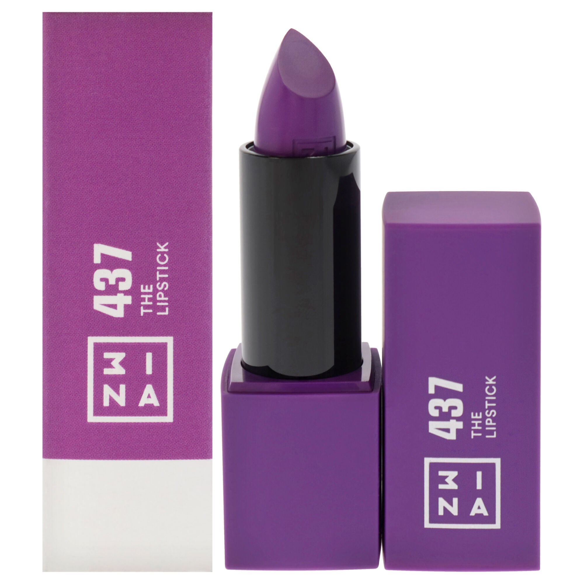 The Lipstick - 437 Ultra Violet by 3INA for Women - 0.16 oz Lipstick, See Description, hi-res image number 0