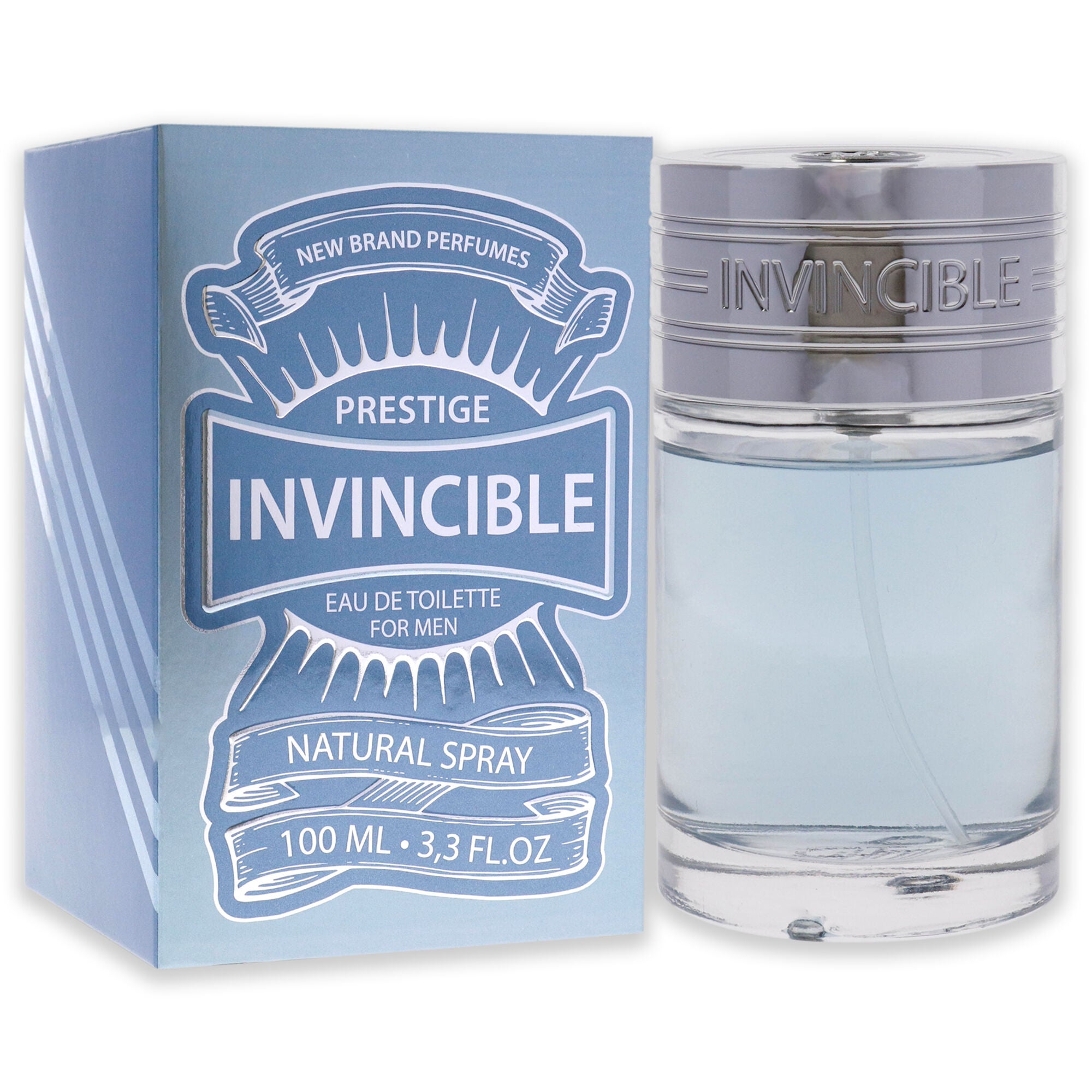 Prestige Invincible by New Brand for Men - 3.3 oz EDT Spray, See Description, alternate image number 4