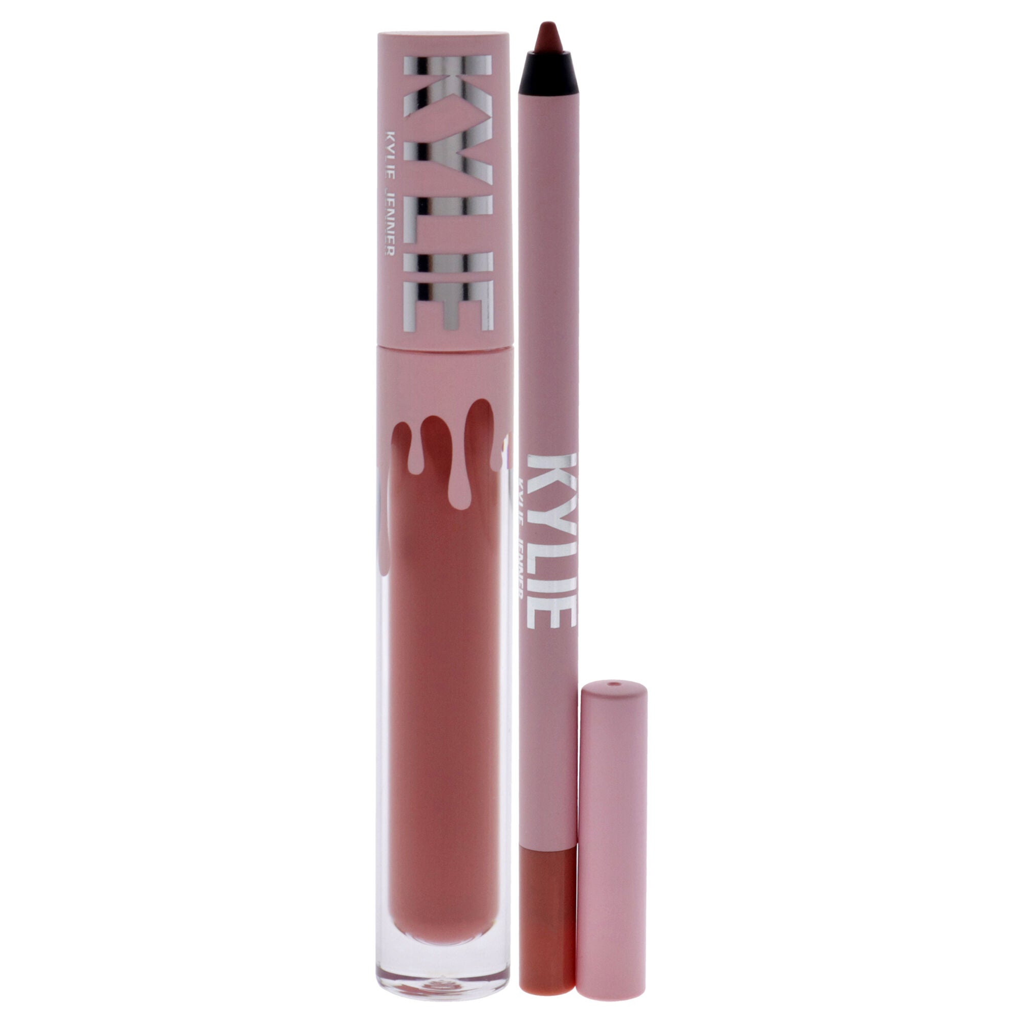 Matte Lip Kit - 801 Queen by Kylie Cosmetics for Women - 2 Pc 0.10oz Matte Liquid Lipstick, 0.039oz Lip Liner, See Description, alternate image number 4