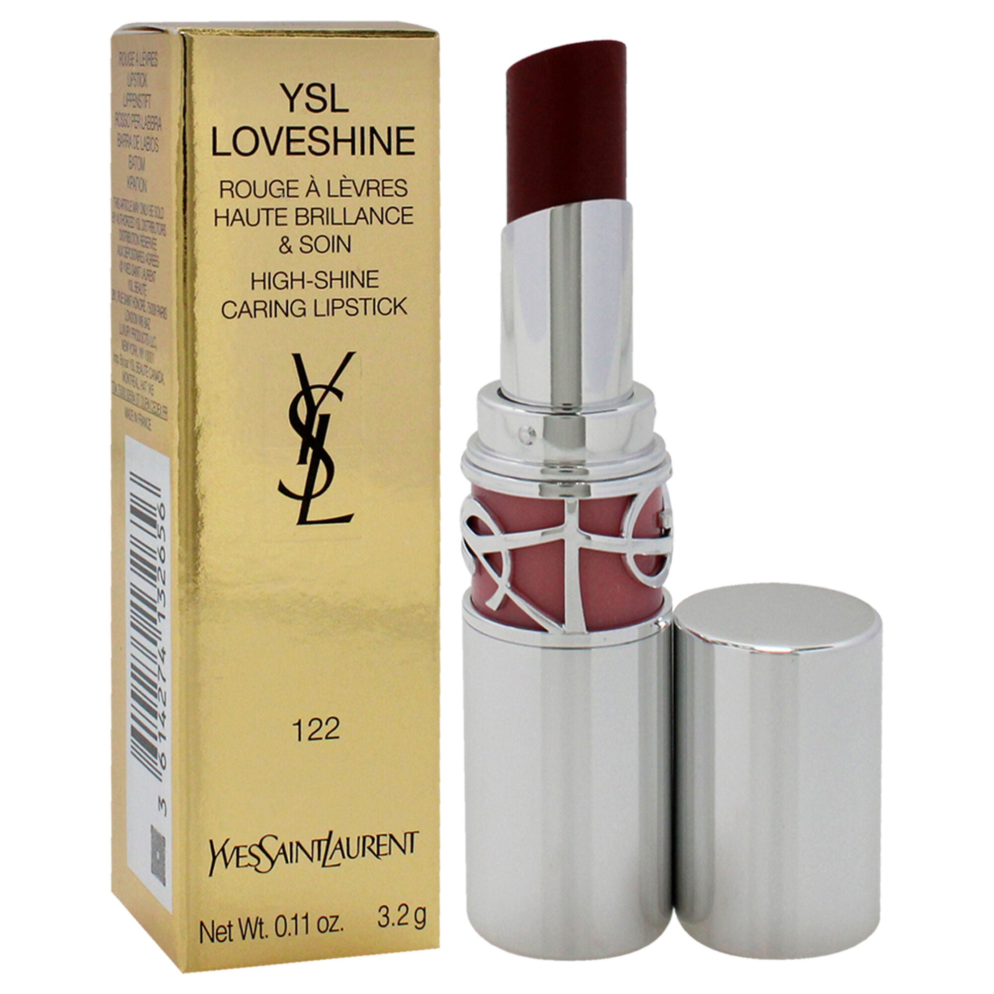 Loveshine Lipstick - 122 Caramel Swirl by Yves Saint Laurent for Women - 0.11 oz Lipstick, See Description, alternate image number 1