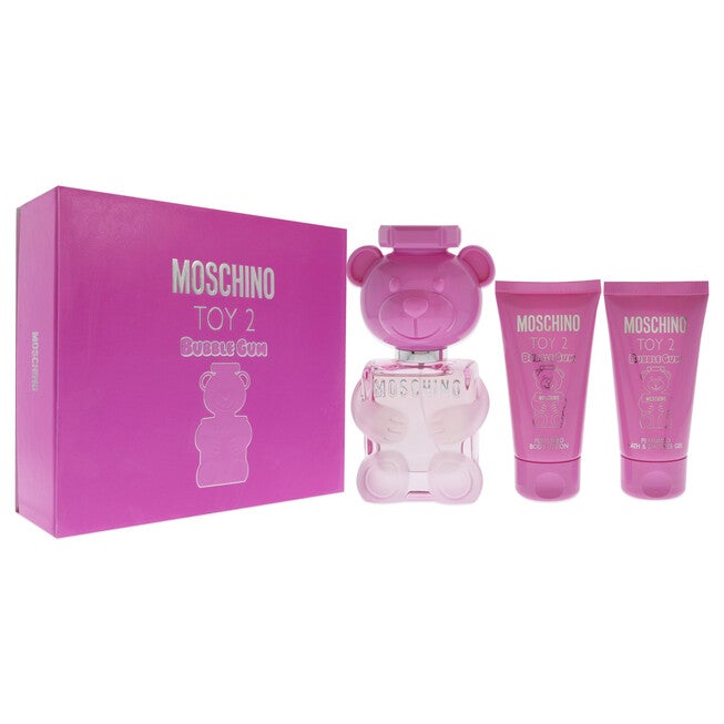 Moschino Toy 2 Bubble Gum by Moschino for Women - 3 Pc Gift Set 1.7oz EDT Spray, 1.7oz Body Lotion, 1.7oz Bath and Shower Gel, See Description, alternate image number 2