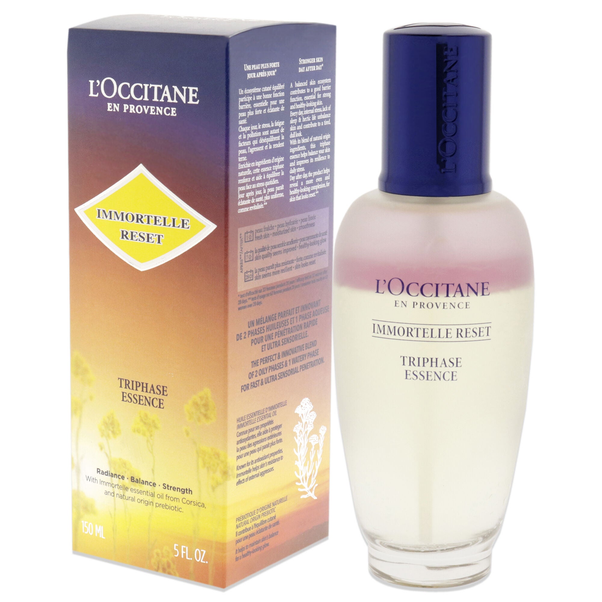 Immortelle Reset Triphase Essence by LOccitane for Women - 5 oz Essence, , alternate image number 7