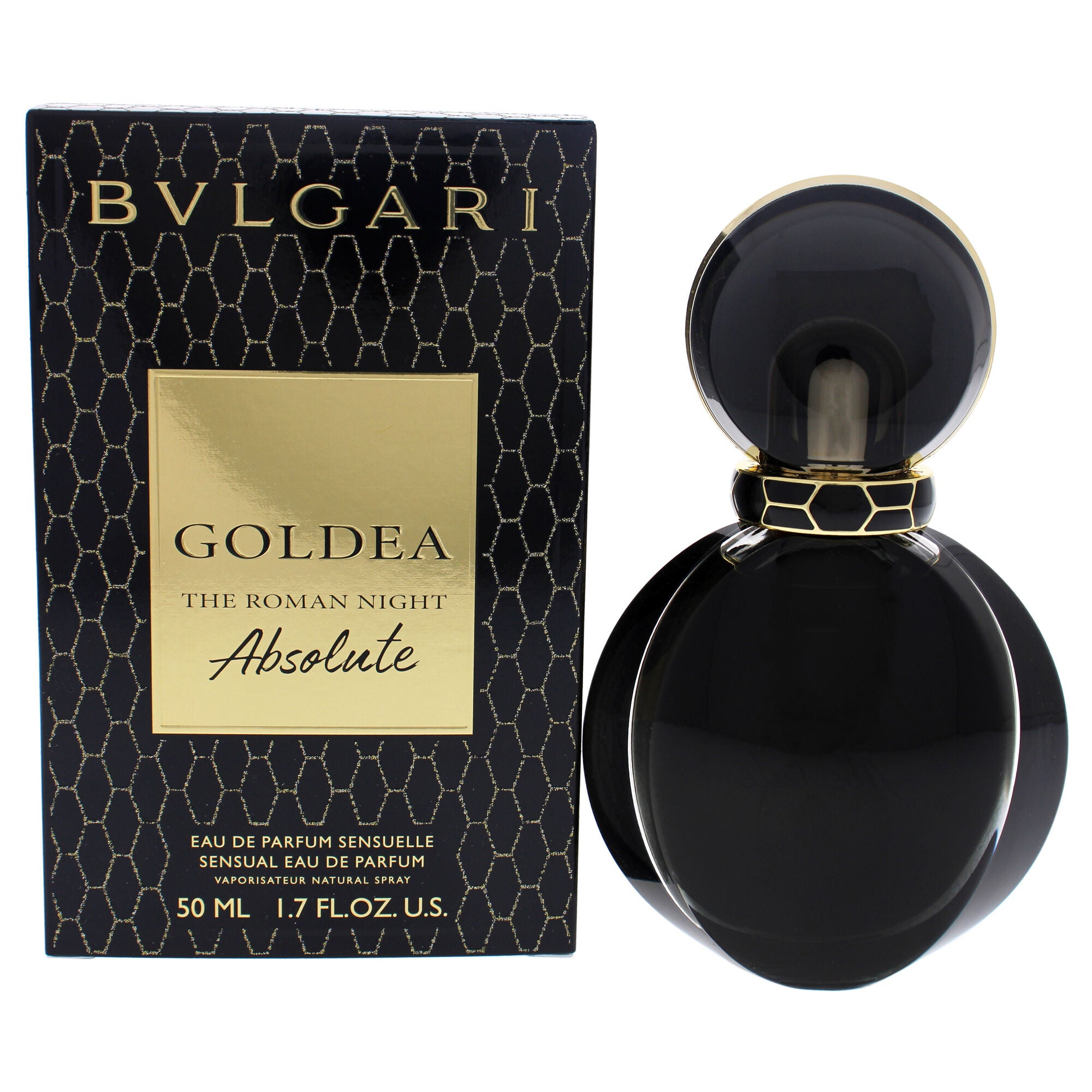 Goldea The Roman Night Absolute by Bvlgari for Women - 1.7 oz EDP Spray, See Description, hi-res image number 0