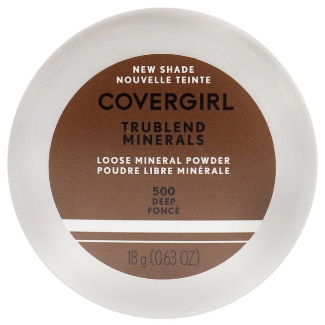 TruBlend Loose Mineral Powder - 500 Deep by CoverGirl for Women - 0.63 oz Powder, NA, hi-res image number null