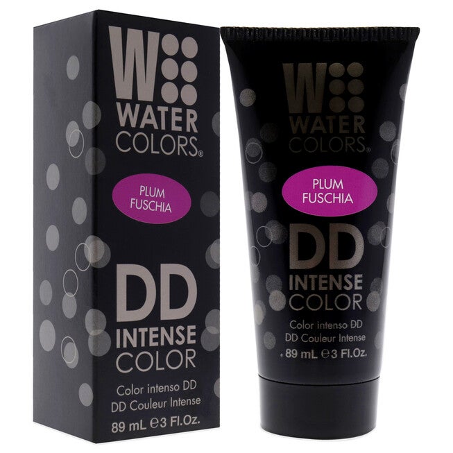 Watercolors DD Intense Color - Plum Fuchsia by Tressa for Unisex - 3 oz Hair Color, , alternate image number null
