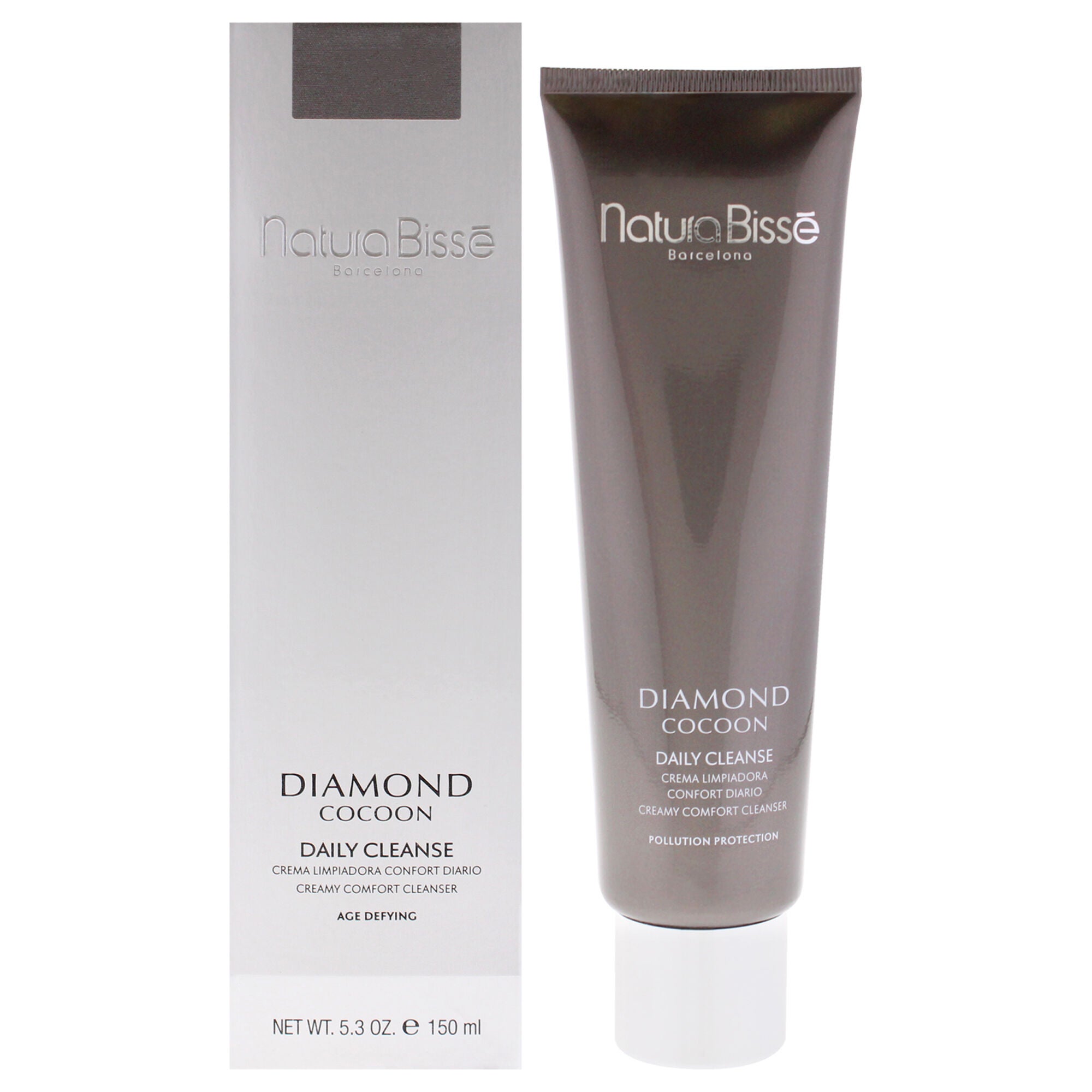 Diamond Cocoon Daily Cleanser by Natura Bisse for Women - 5.3 oz Cleanser, White, hi-res image number 0