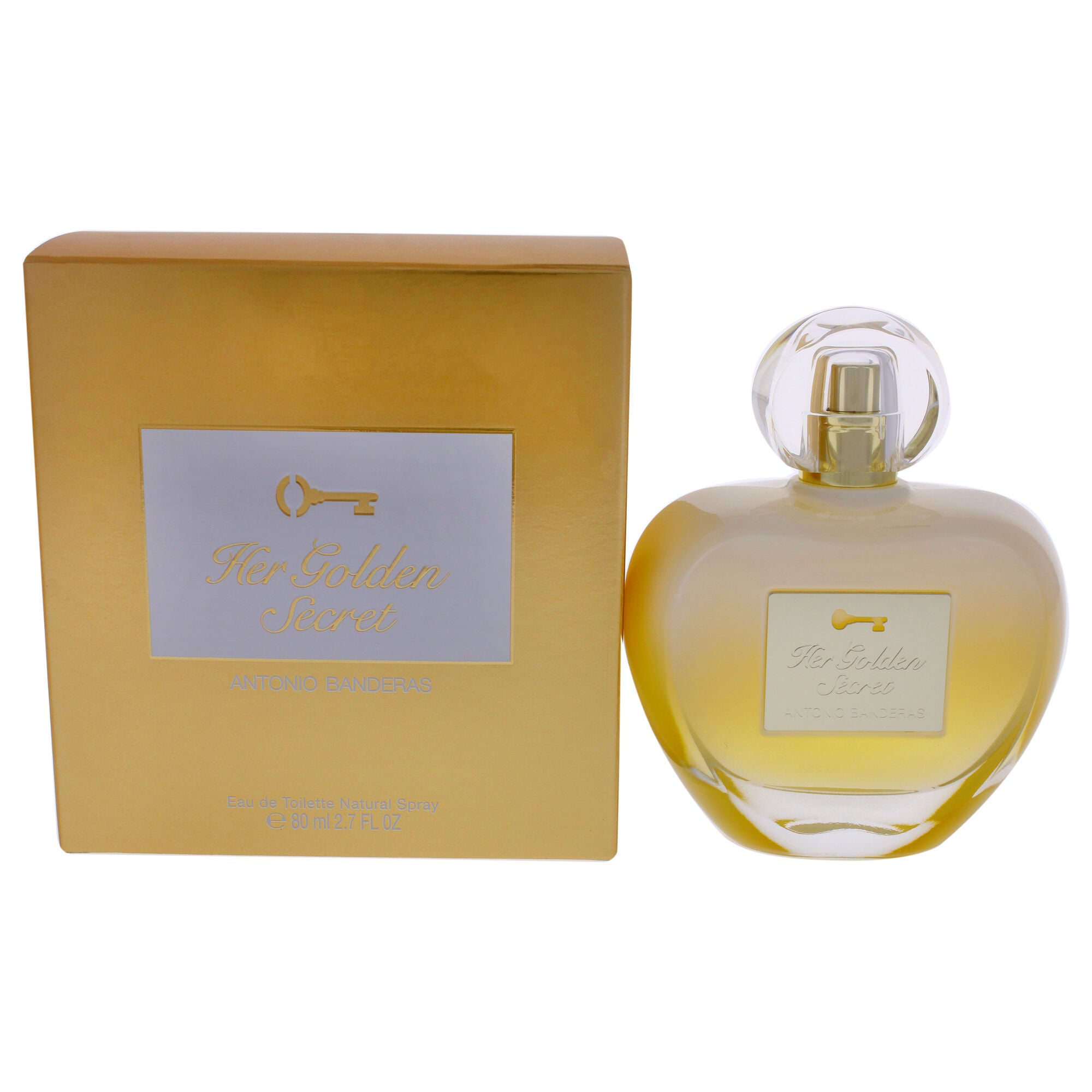 Her Golden Secret by Antonio Banderas for Women - 2.7 oz EDT Spray, See Description, hi-res image number 0