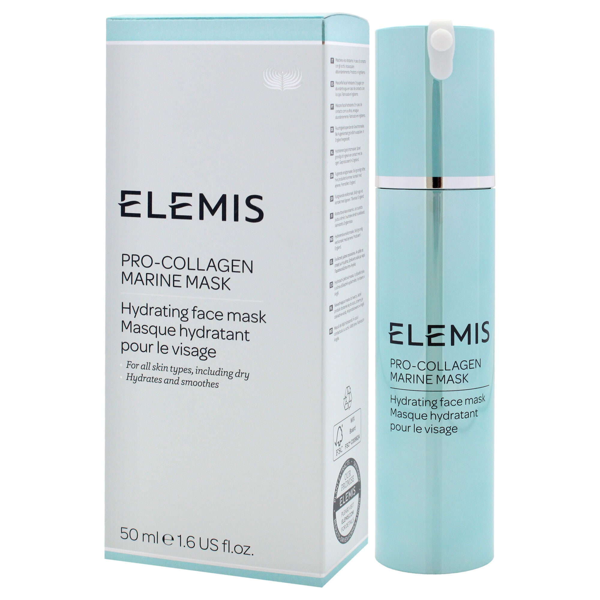 Pro-Collagen Marine Mask - All Skin Types by Elemis for Unisex - 1.6 oz Mask, See Description, alternate image number 3