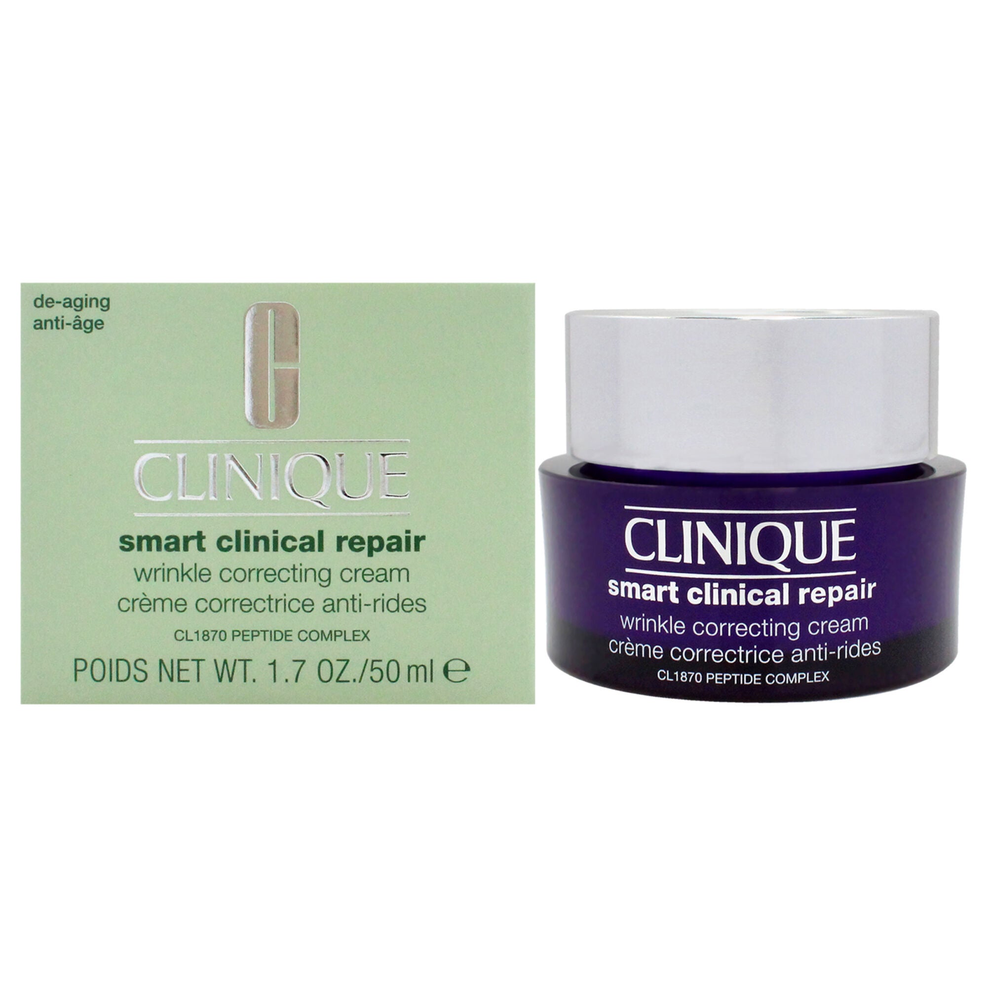 Smart Clinical Repair Wrinkle Correcting Cream by Clinique for Unisex - 1.7 oz Cream, See Description, hi-res image number 0