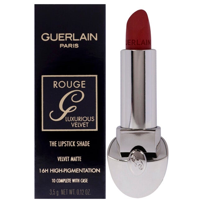 Rouge G Luxurious Velvet Matte Lipstick - N888 Burgundy Red by Guerlain for Women - 0.12 oz Lipstick, NA, hi-res image number null