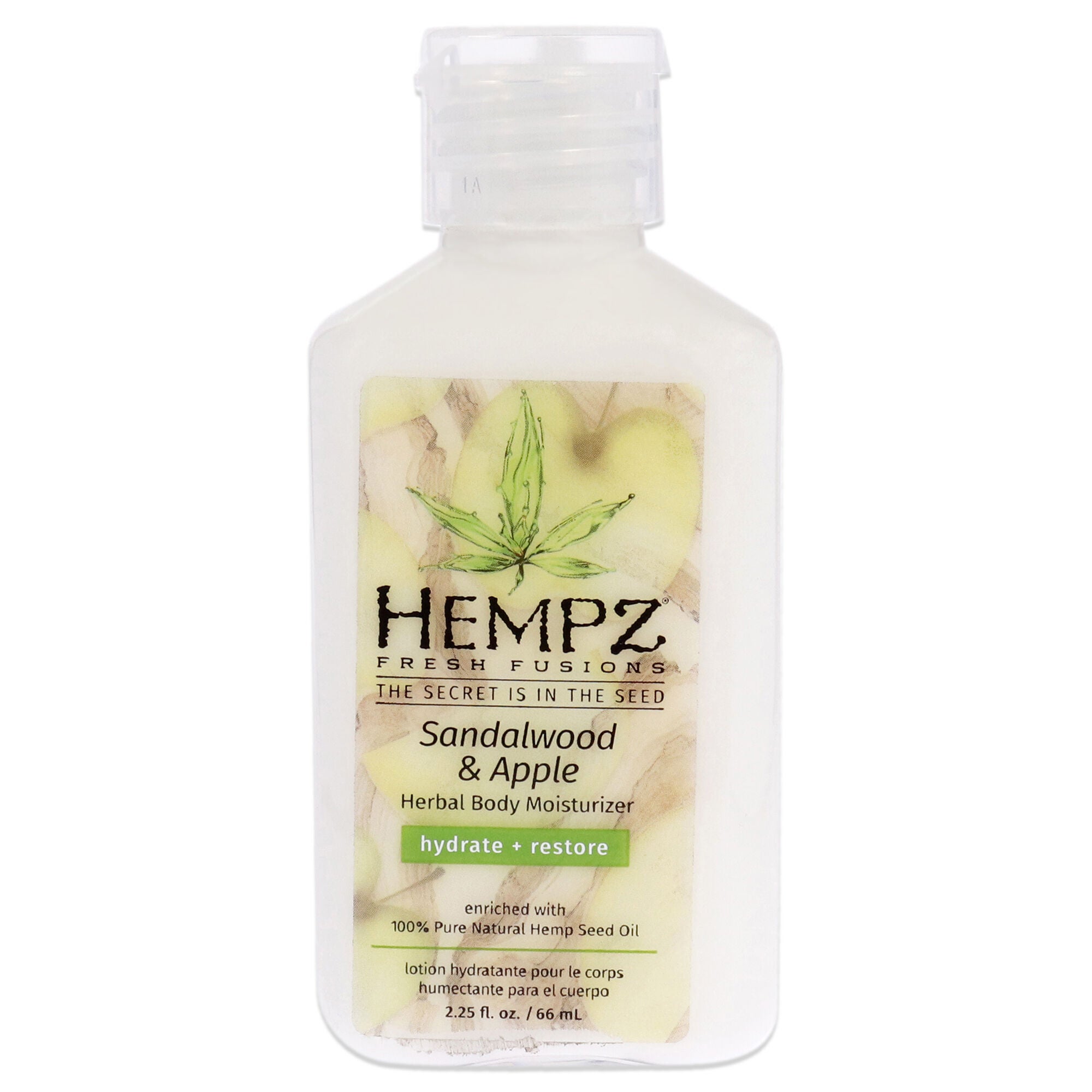 Fresh Fusions Sandalwood and Apple Herbal Body Moisturizer by Hempz for Unisex - 2.25 oz Moisturizer, , alternate image number 3