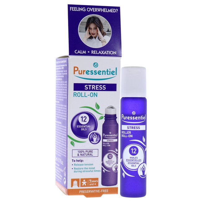 Stress Roll-On by Puressentiel for Unisex - 0.17 oz Oil, NA, alternate image number null