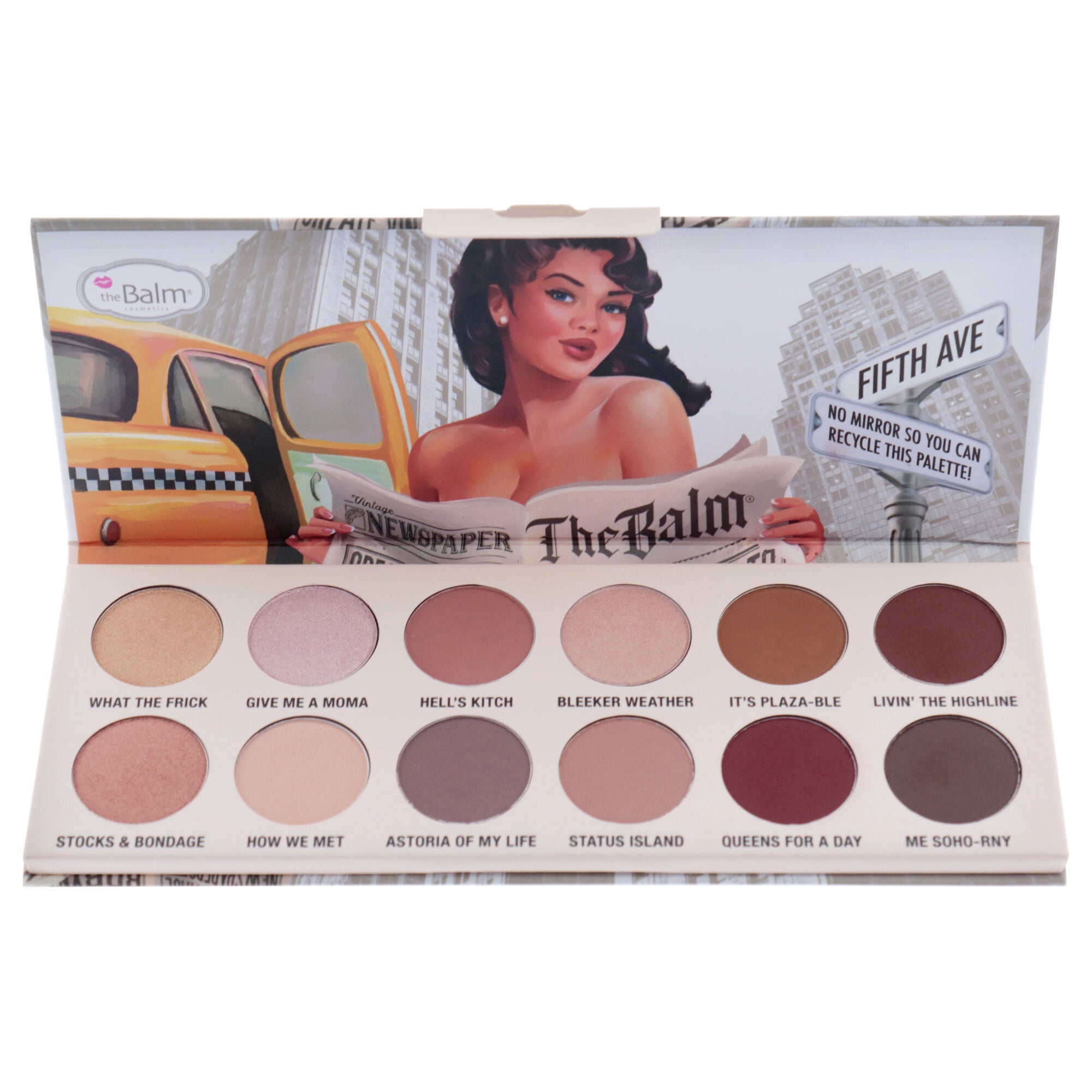 Ms Nude York Eyeshadow Palette by the Balm for Women - 0.5 oz Eye Shadow, See Description, alternate image number 1
