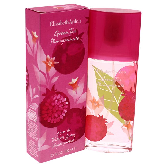 Green Tea Pomegranate by Elizabeth Arden for Women - 3.4 oz EDT Spray, , alternate image number null