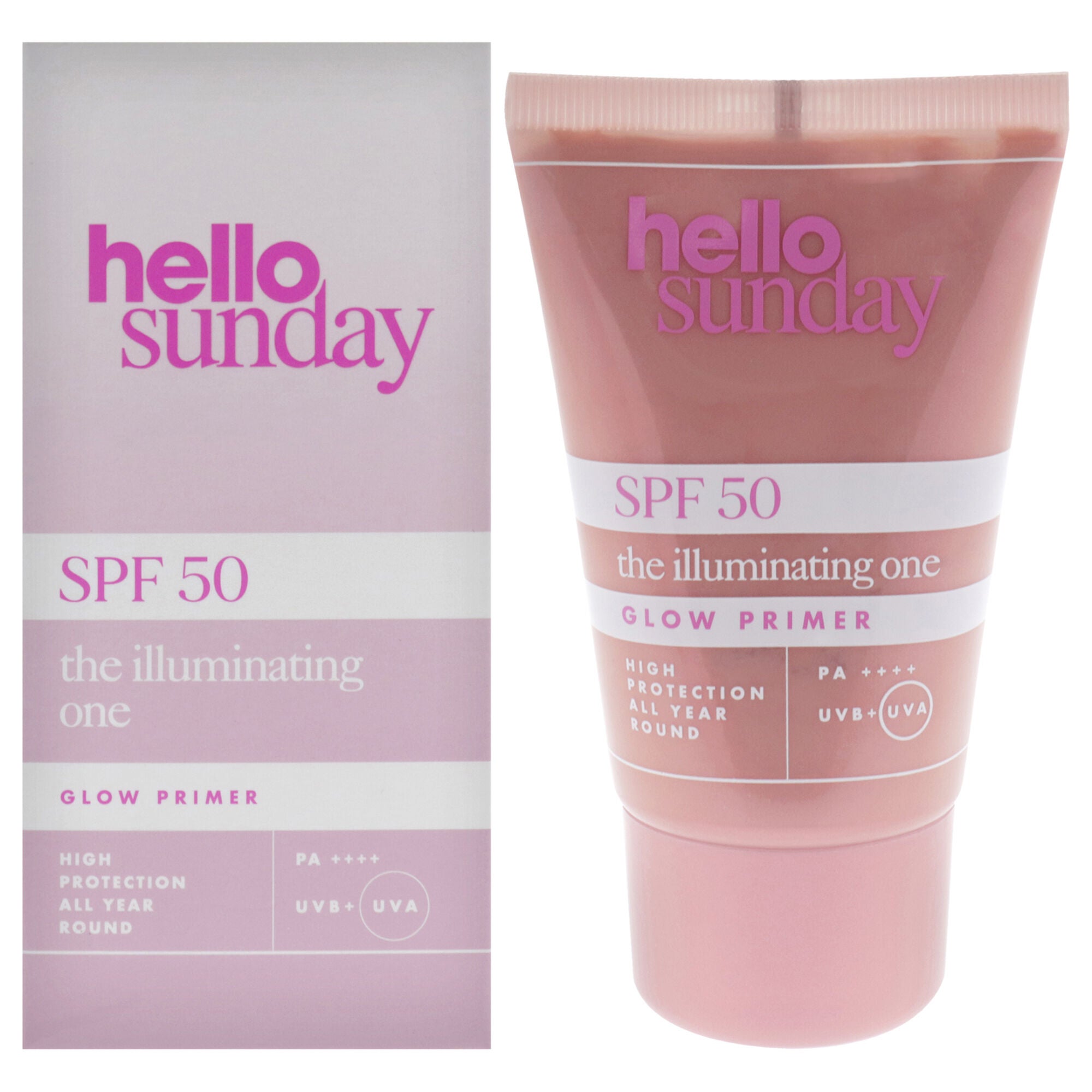 The Illuminating One Glow Primer SPF 50 PA Plus by Hello Sunday for Unisex - 1.7 oz Primer, See Description, hi-res image number 0