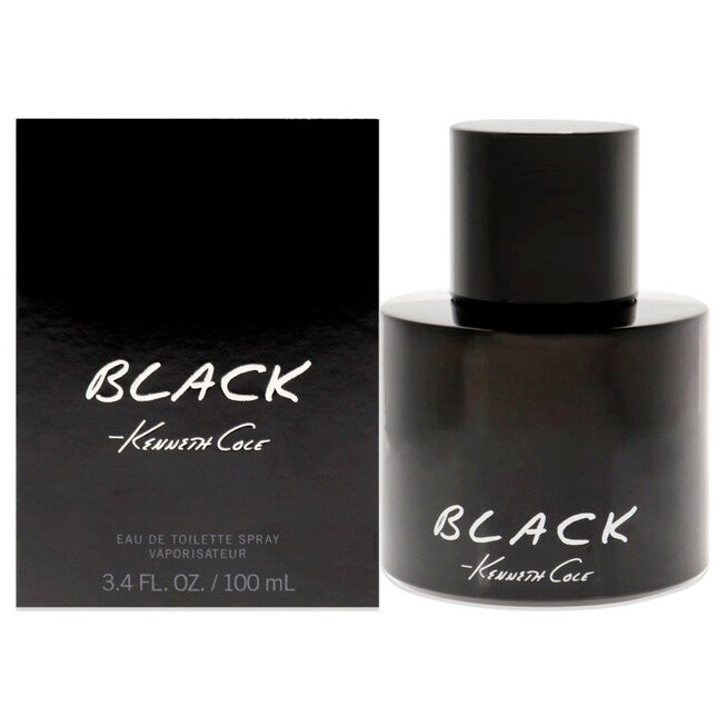 Kenneth Cole Black by Kenneth Cole for Men - 3.4 oz EDT Spray, , alternate image number null
