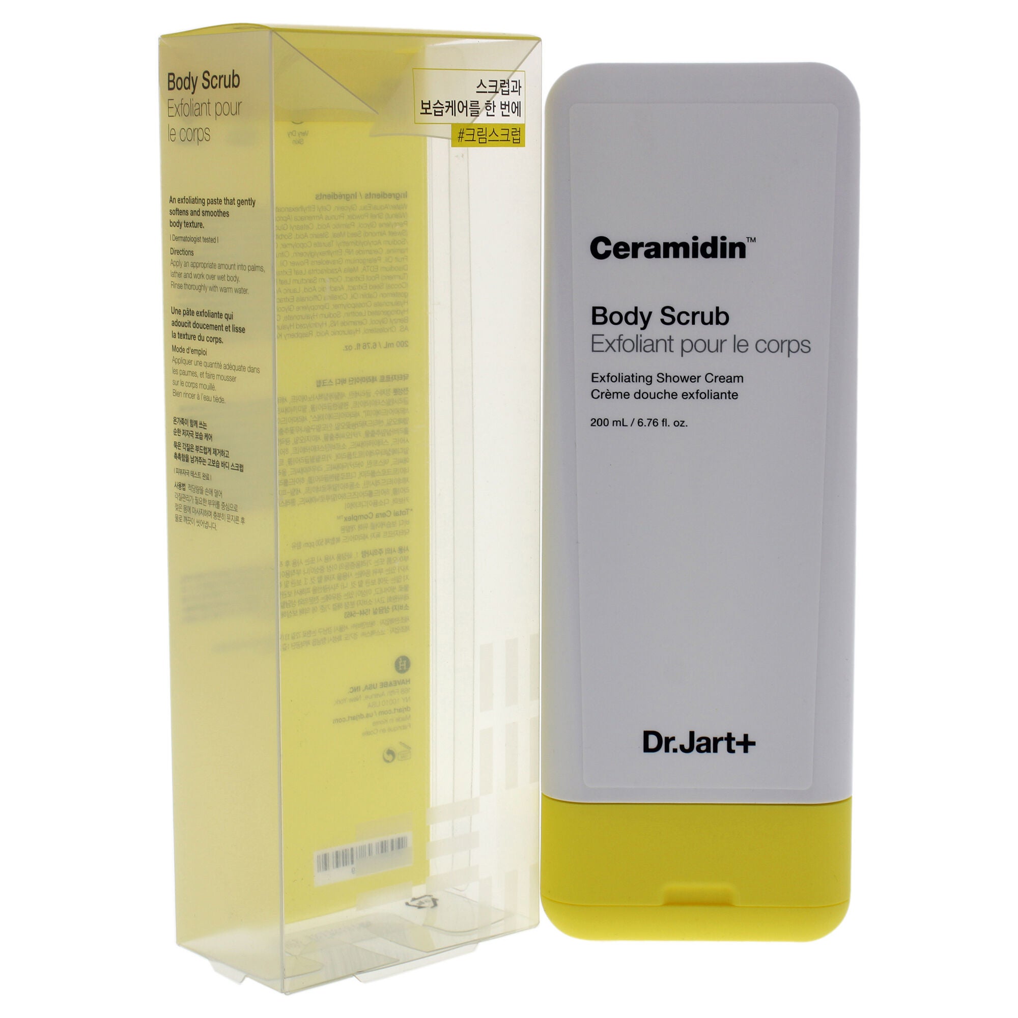 Ceramidin Body Scrub by Dr. Jart+ for Unisex - 6.76 oz Scrub, See Description, alternate image number 1