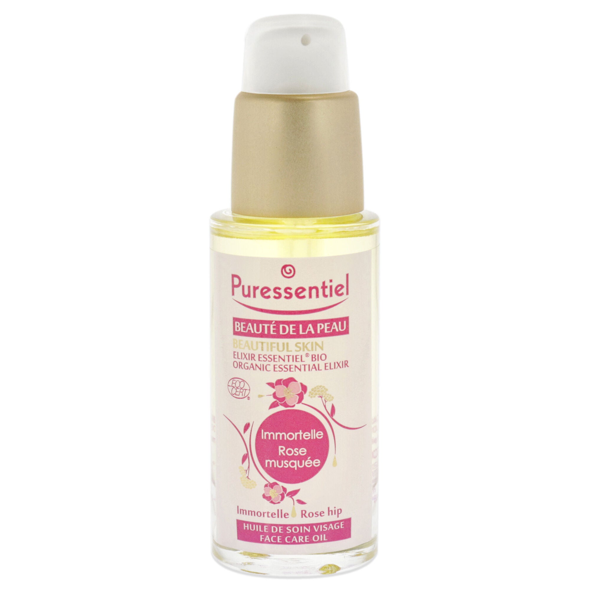 Organic Essential Elixir Face Care Oil by Puressentiel for Unisex - 1 oz Oil, See Description, alternate image number 1