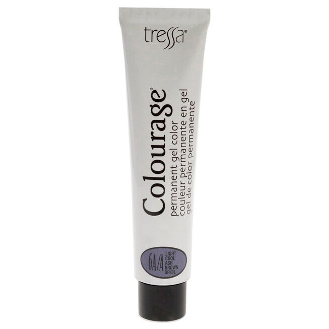 Colourage Permanent Gel Color - 6AA Light Cool Ash Brown by Tressa for Unisex - 2 oz Hair Color, , alternate image number null