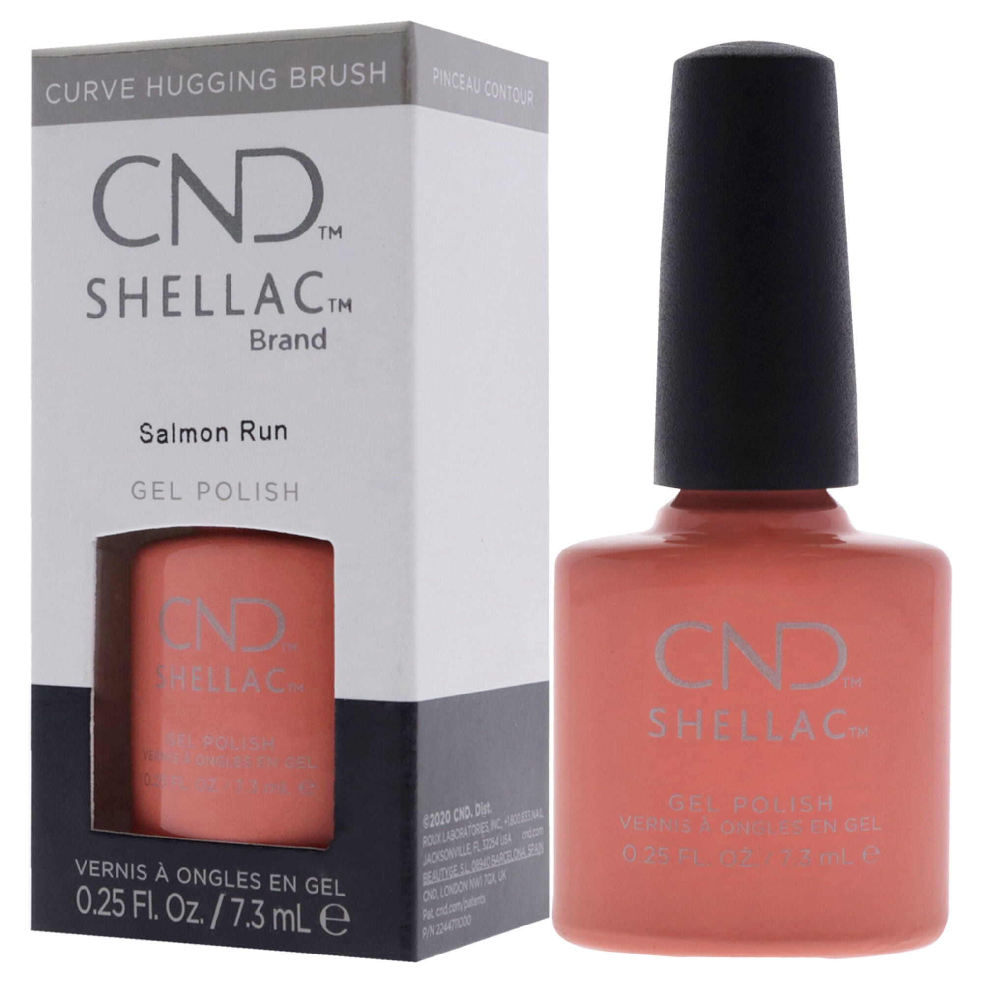 Shellac Nail Color - Salmon Run by CND for Women - 0.25 oz Nail Polish, , alternate image number 8