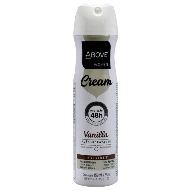 48 Hours Cream Antiperspirant Deodorant - Vanilla by Above for Women - 3.17 oz Deodorant Spray, See Description, hi-res image number 0