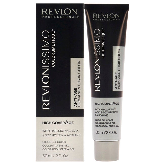 Revlonissimo Colorsmetique High Coverage - 6.42 Dark Pearly Chestnut Blonde by Revlon for Unisex - 2 oz Hair Color, NA, hi-res image number null