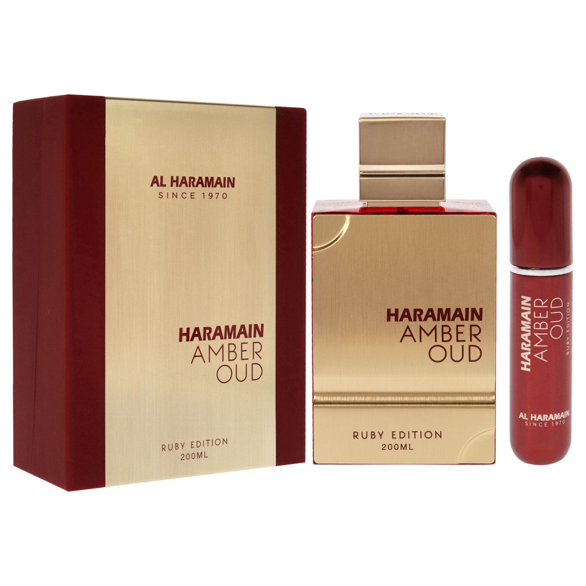 Amber Oud - Ruby Edition by Al Haramain for Unisex - 6.7 oz EDP Spray, See Description, alternate image number 1