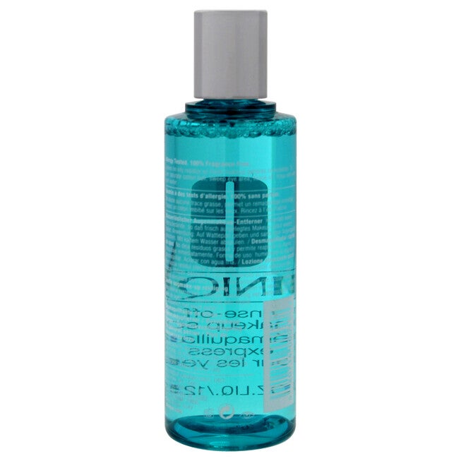 Rinse Off Eye Makeup Solvent by Clinique for Unisex - 4.2 oz Makeup Remover, NA, alternate image number null